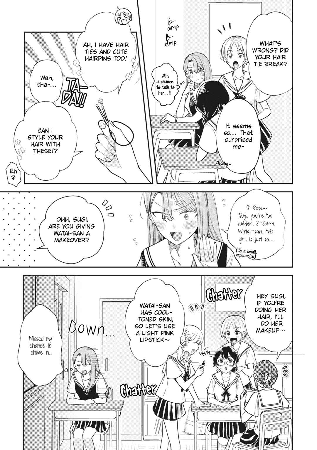 Page 7 Chapter 6 Tonari no Seki ga Sukina Hito Datta Gakusei Yuri Anthology