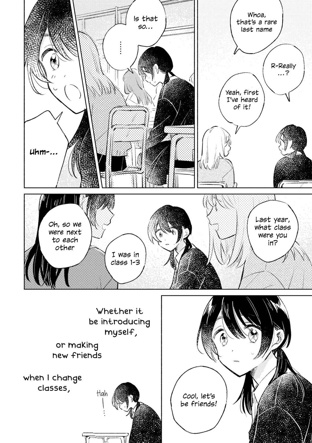 Page 4 Chapter 3 Tonari no Seki ga Sukina Hito Datta Gakusei Yuri Anthology