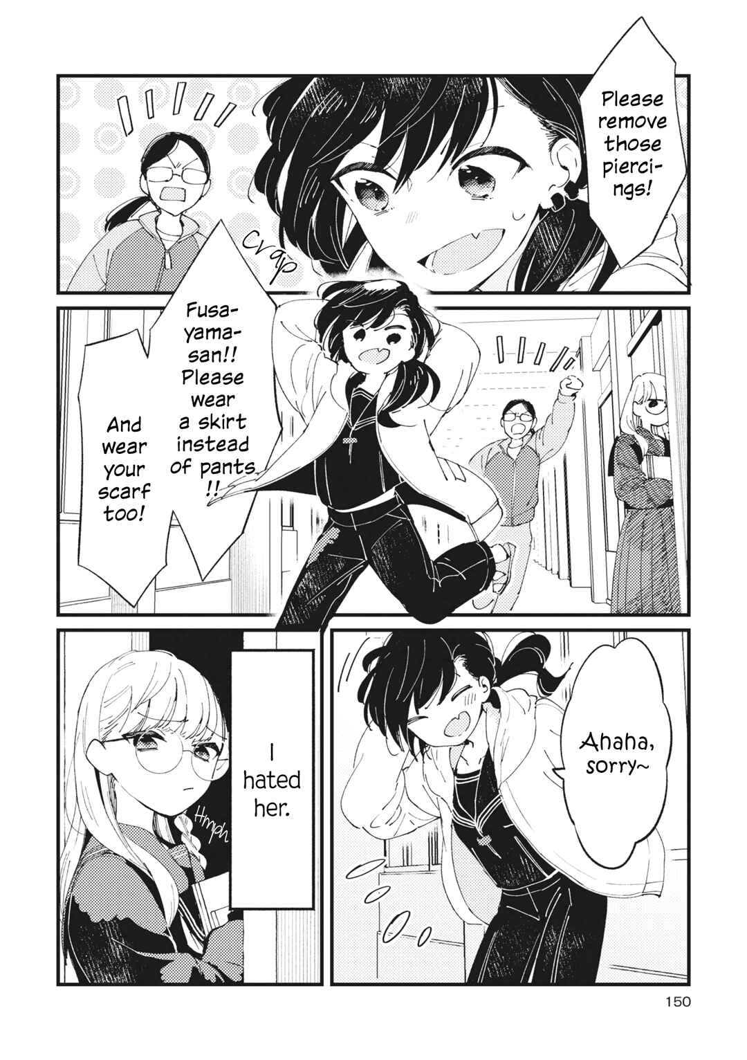 Page 4 Chapter 8 Tonari no Seki ga Sukina Hito Datta Gakusei Yuri Anthology