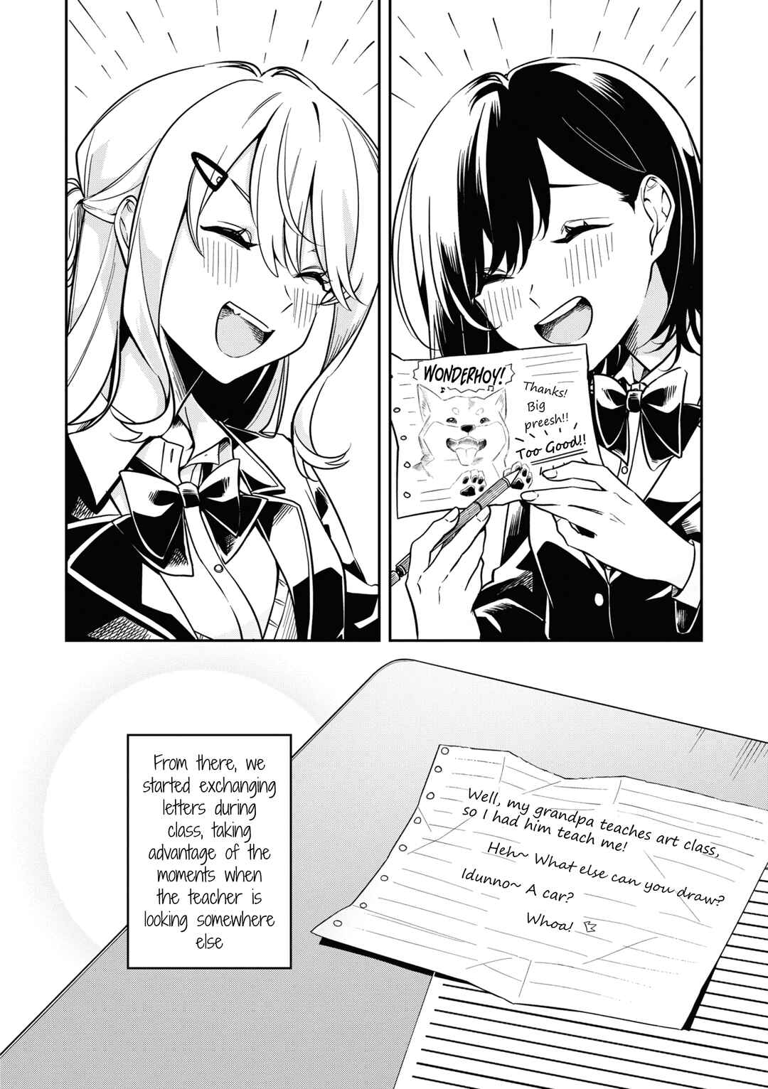 Page 10 Chapter 2 Tonari no Seki ga Sukina Hito Datta Gakusei Yuri Anthology