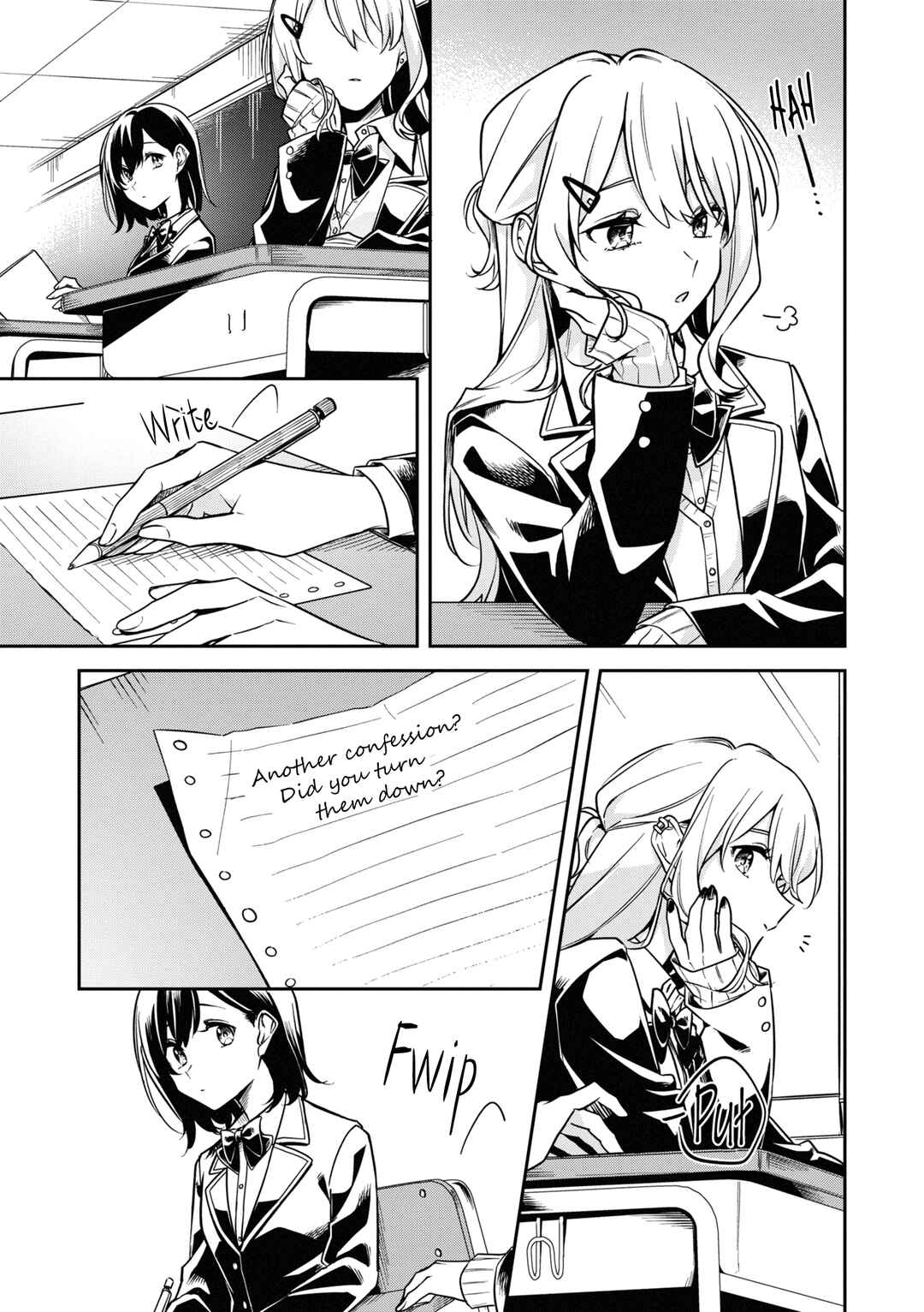 Page 13 Chapter 2 Tonari no Seki ga Sukina Hito Datta Gakusei Yuri Anthology