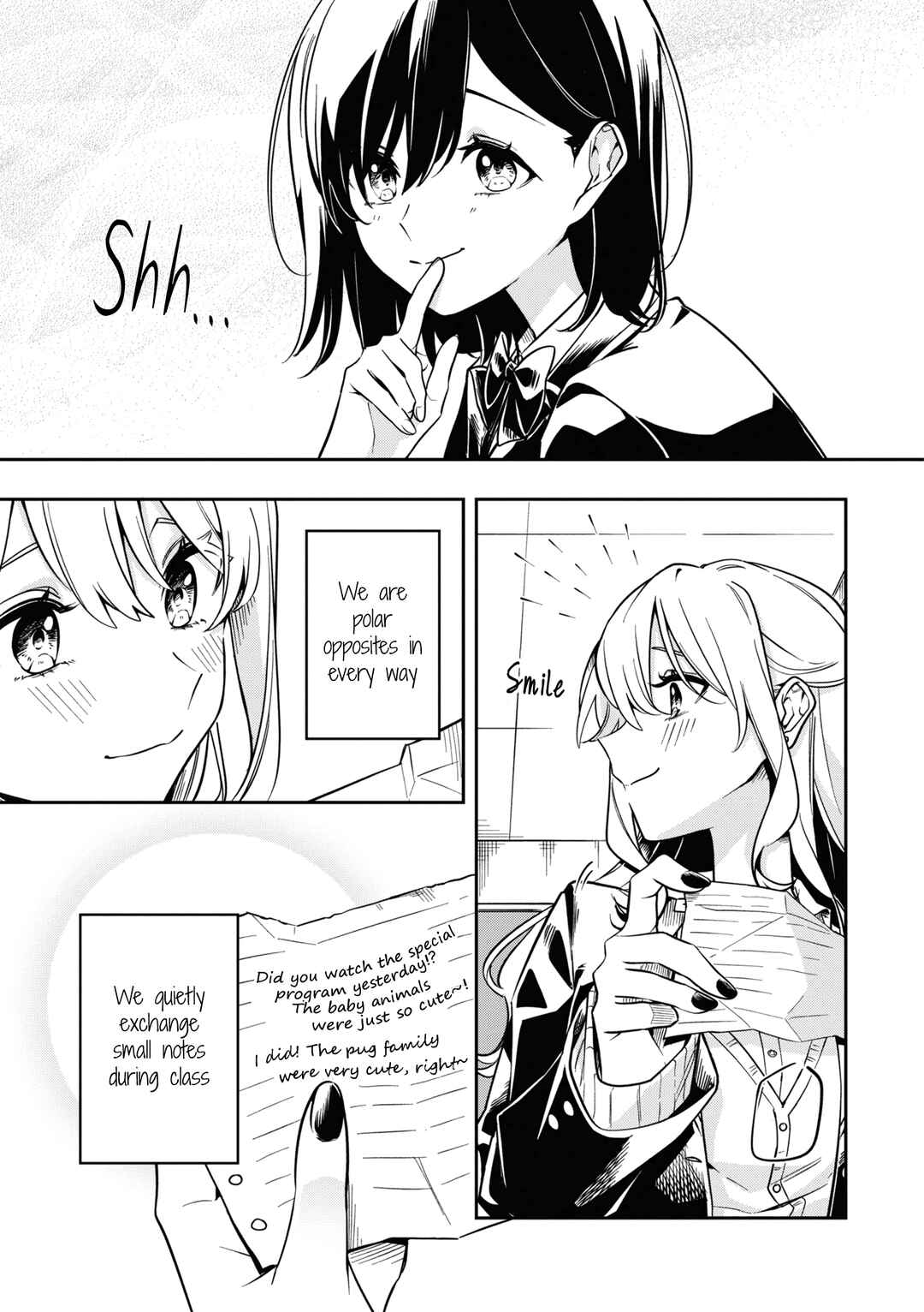 Page 5 Chapter 2 Tonari no Seki ga Sukina Hito Datta Gakusei Yuri Anthology