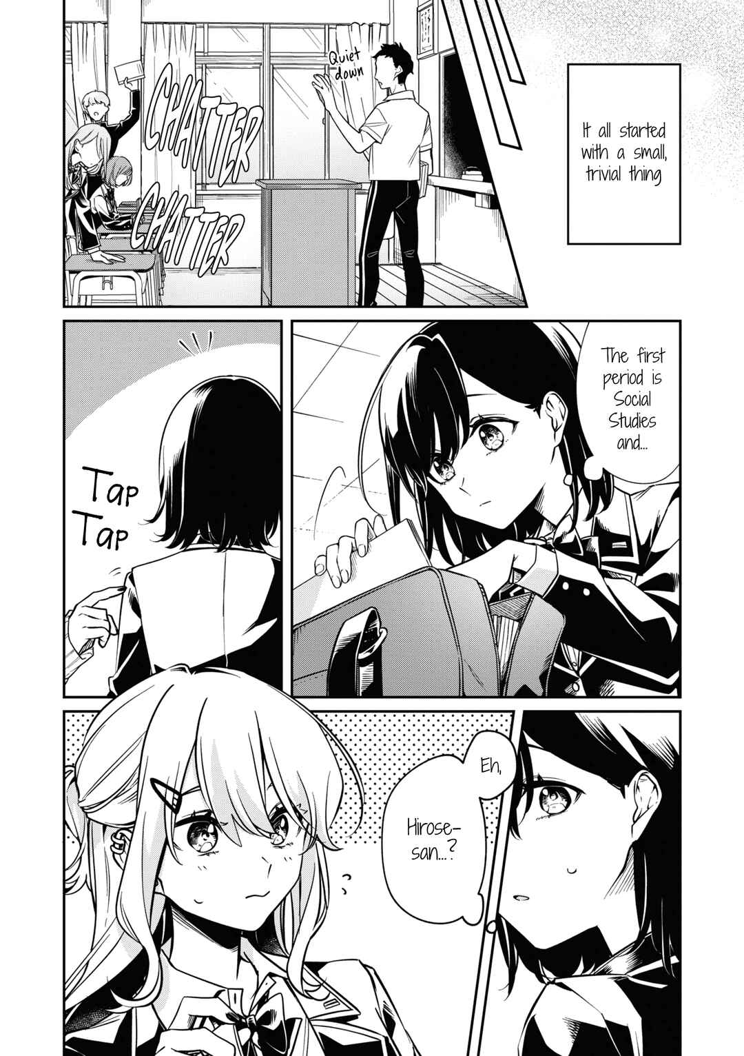 Page 6 Chapter 2 Tonari no Seki ga Sukina Hito Datta Gakusei Yuri Anthology