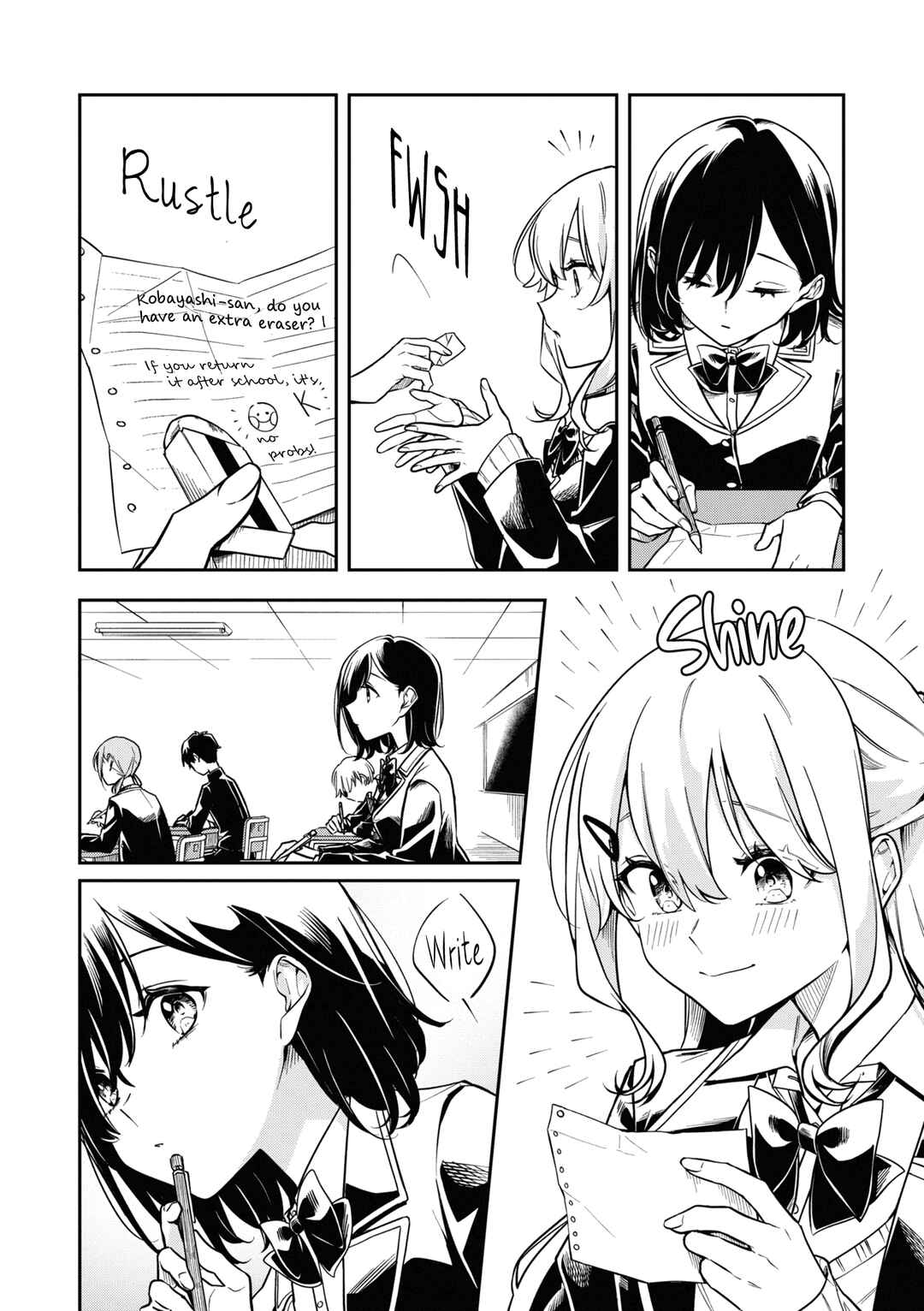 Page 8 Chapter 2 Tonari no Seki ga Sukina Hito Datta Gakusei Yuri Anthology
