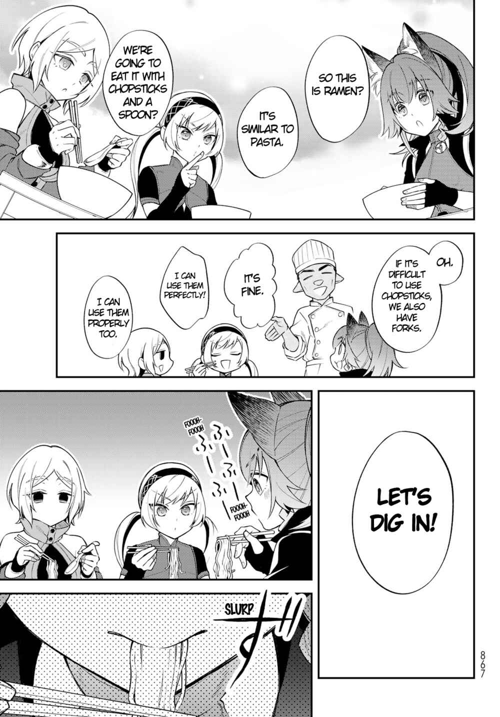 Page 8 Chapter 45 Tensei Shitara Slime Datta Ken: Ibun - Makoku Kurashi no Trinity