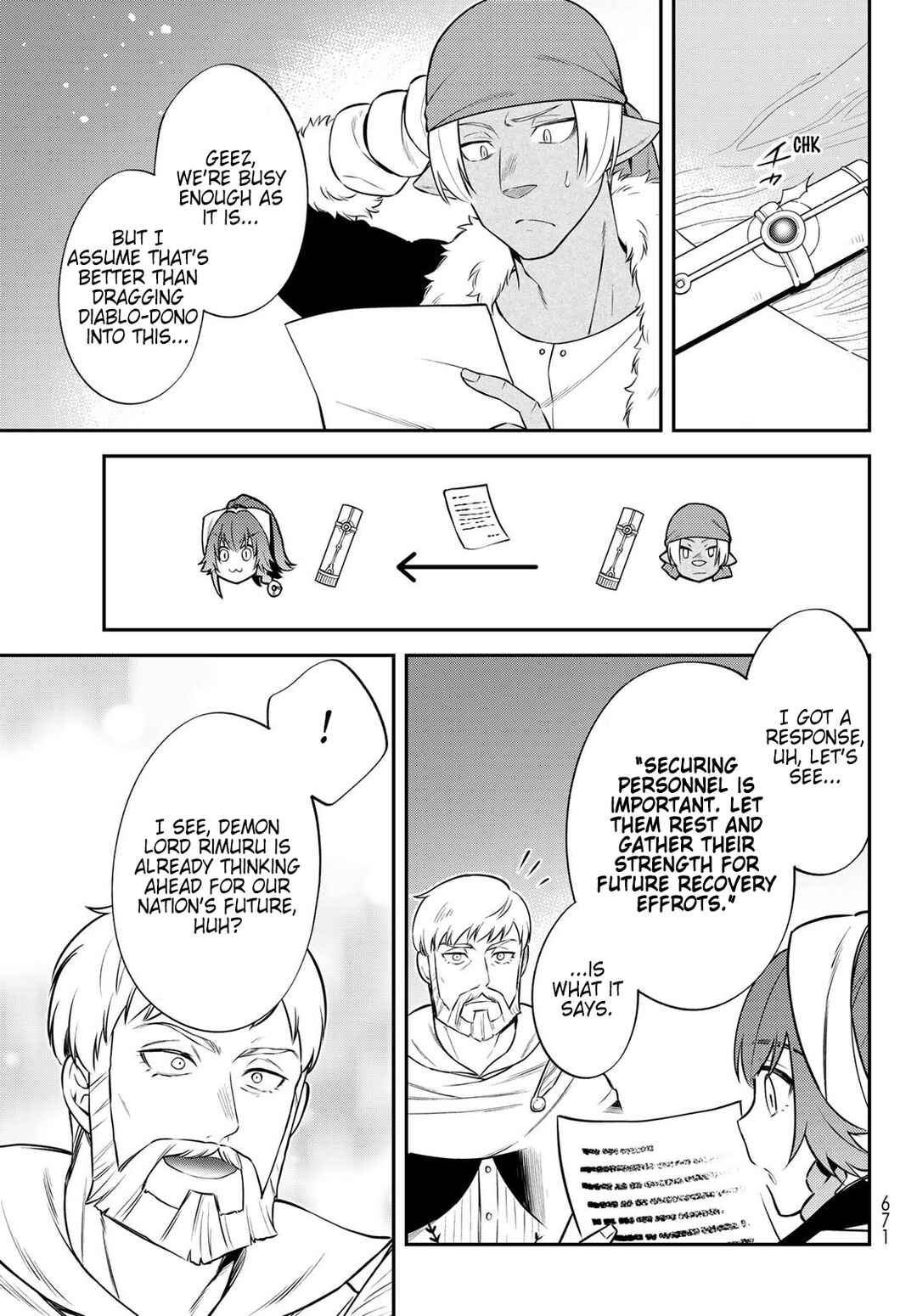 Page 27 Chapter 63 Tensei Shitara Slime Datta Ken: Ibun - Makoku Kurashi no Trinity