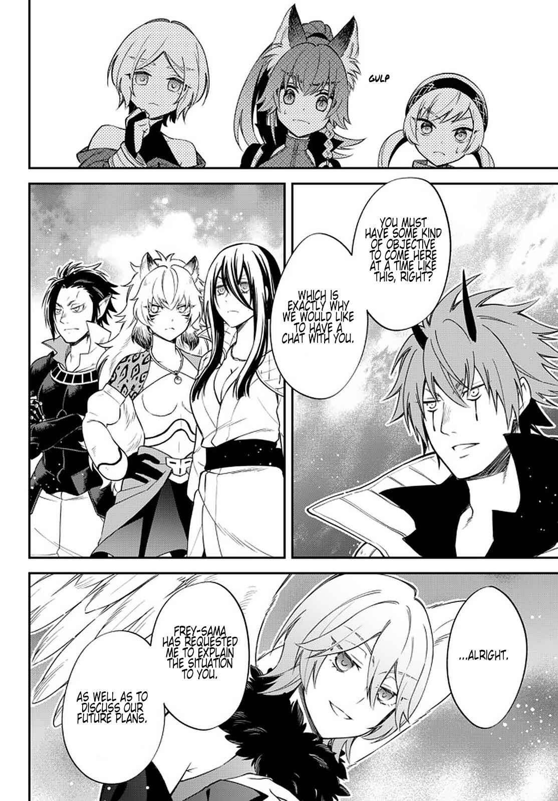 Page 8 Chapter 40 Tensei Shitara Slime Datta Ken: Ibun - Makoku Kurashi no Trinity