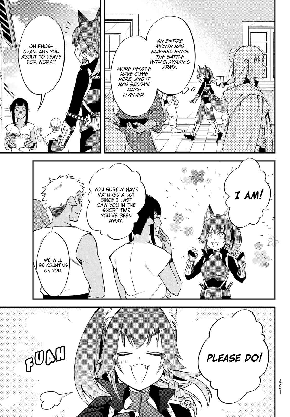 Page 3 Chapter 43 Tensei Shitara Slime Datta Ken: Ibun - Makoku Kurashi no Trinity
