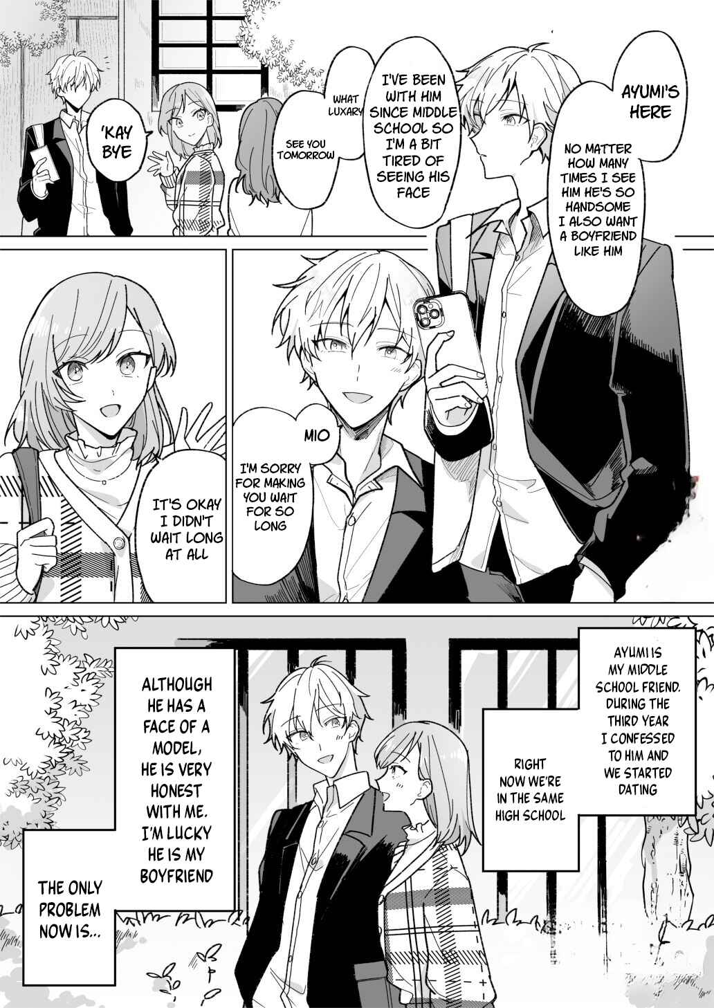 Page 1 Chapter Unknown_75ab Ikemen Kareshi ni Itazura shitara Kawaikute Semeru no ga Tomaranai