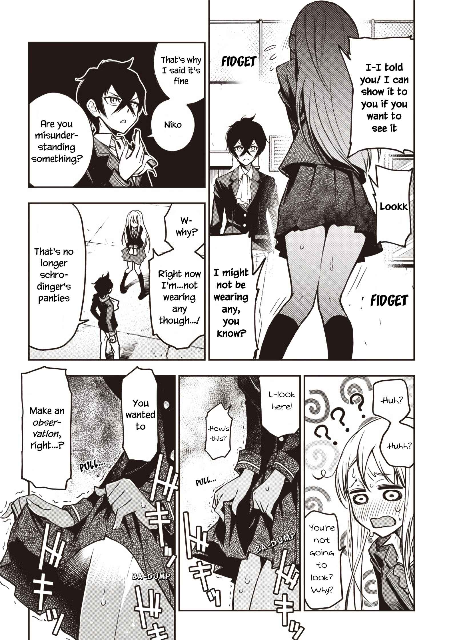 Page 13 Chapter 17 Iya na Kao Sarenagara Opantsu Misete Moraitai: Yo wa Pantsu ga Mitai zo