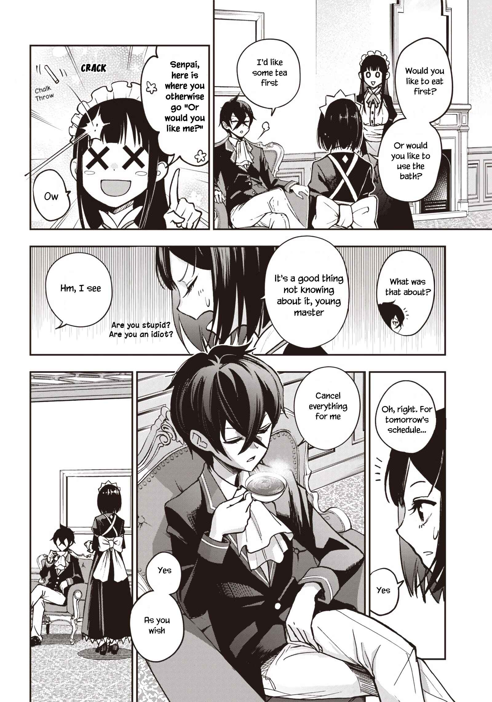 Page 3 Chapter 6 Iya na Kao Sarenagara Opantsu Misete Moraitai: Yo wa Pantsu ga Mitai zo