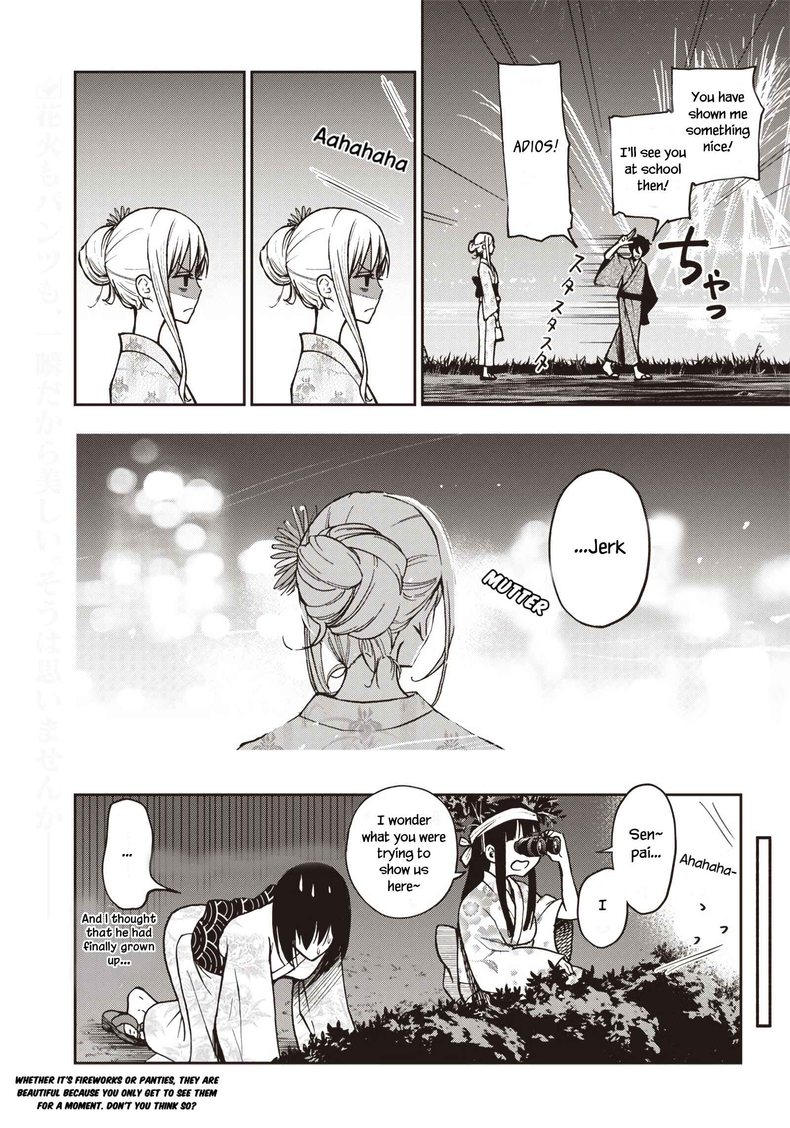 Page 20 Chapter 4 Iya na Kao Sarenagara Opantsu Misete Moraitai: Yo wa Pantsu ga Mitai zo
