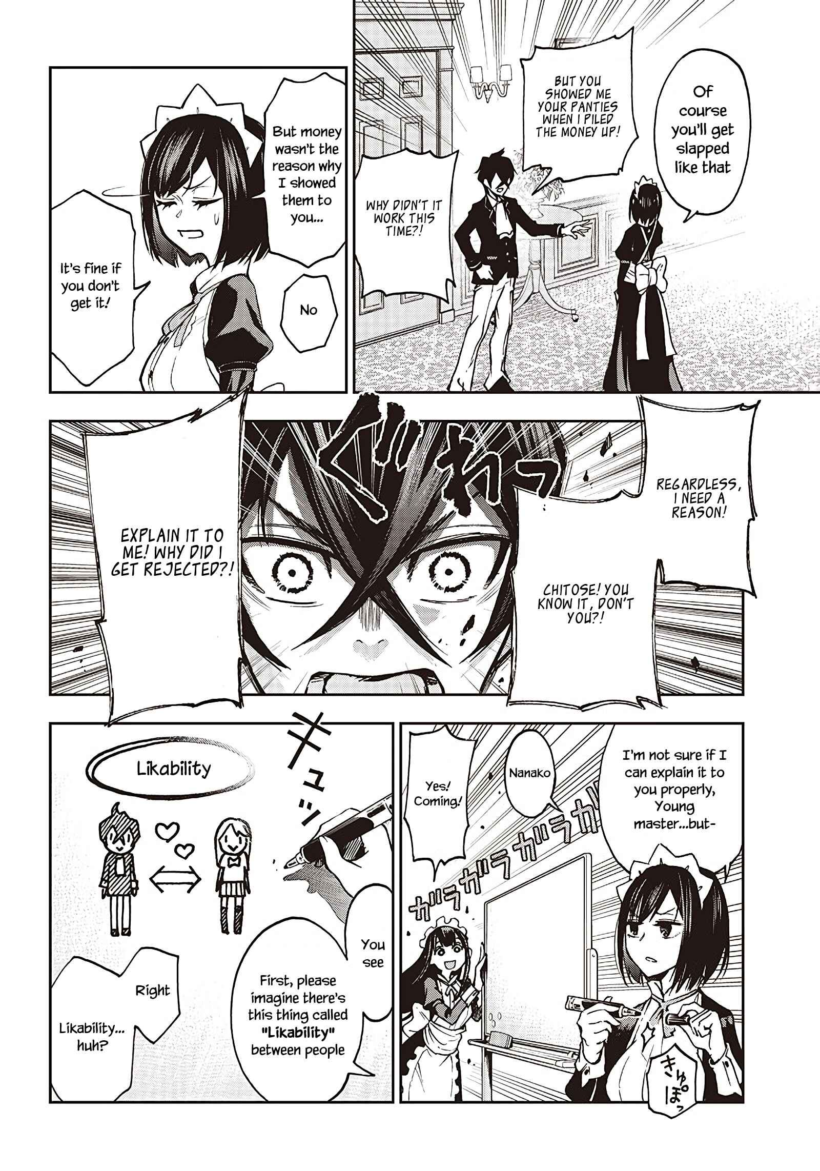 Page 10 Chapter 2 Iya na Kao Sarenagara Opantsu Misete Moraitai: Yo wa Pantsu ga Mitai zo