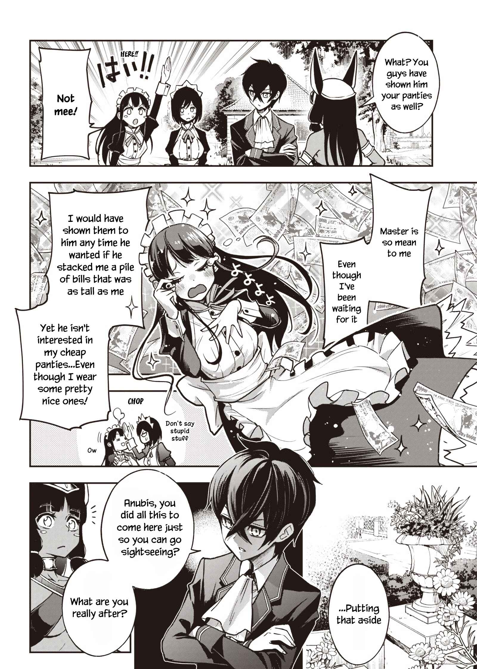 Page 15 Chapter 19 Iya na Kao Sarenagara Opantsu Misete Moraitai: Yo wa Pantsu ga Mitai zo