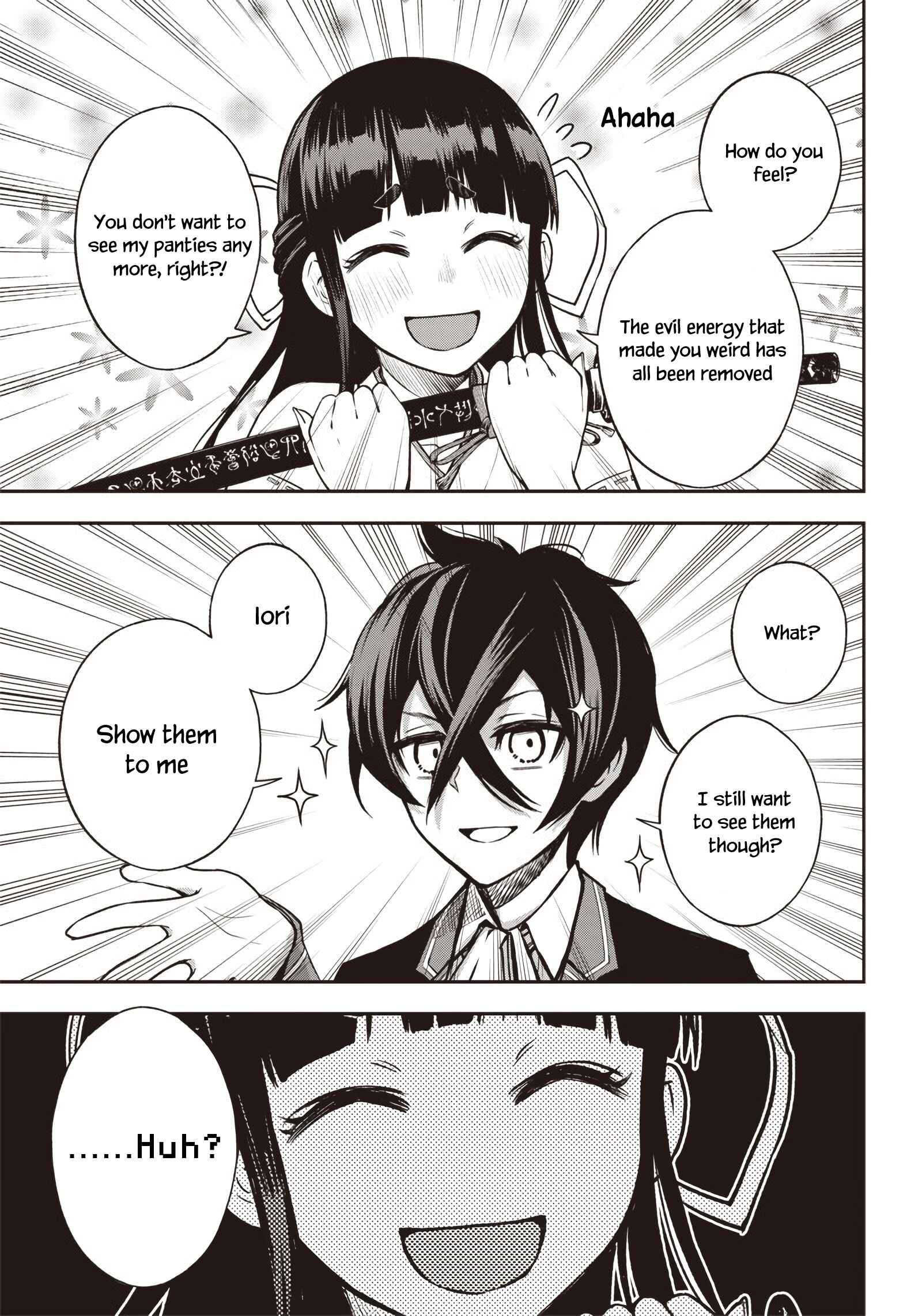 Page 10 Chapter 21 Iya na Kao Sarenagara Opantsu Misete Moraitai: Yo wa Pantsu ga Mitai zo
