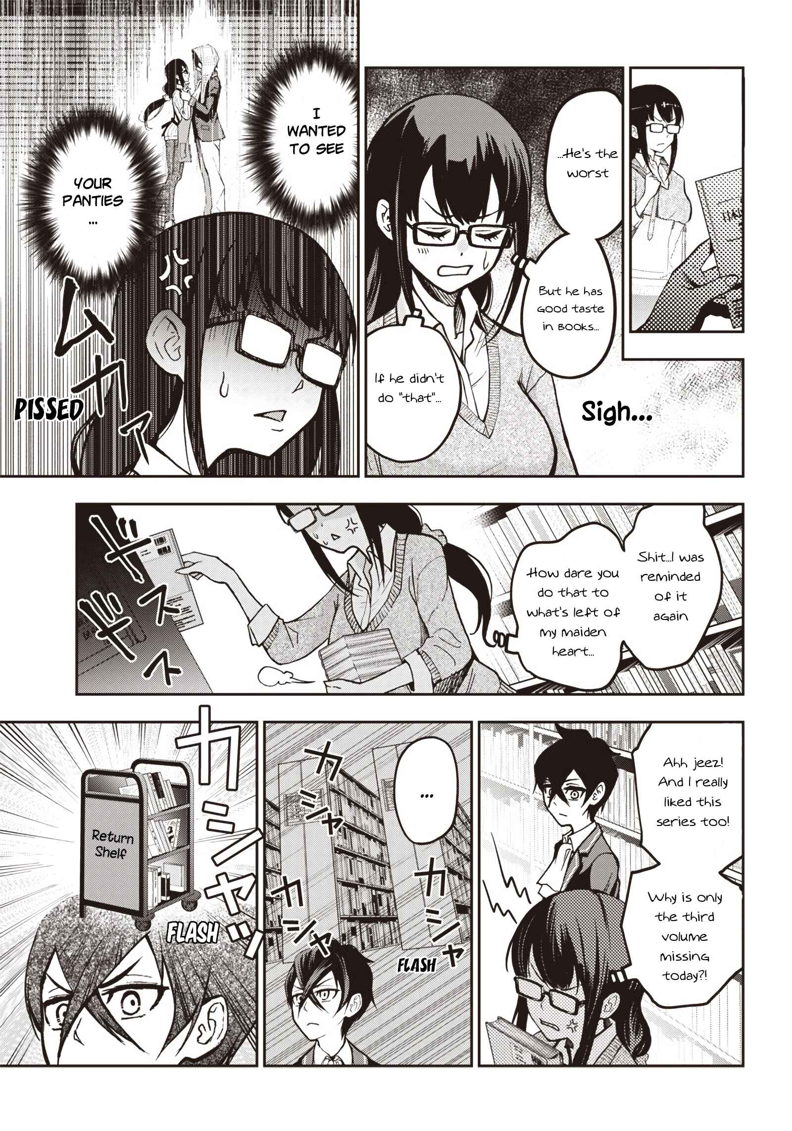 Page 8 Chapter 7 Iya na Kao Sarenagara Opantsu Misete Moraitai: Yo wa Pantsu ga Mitai zo