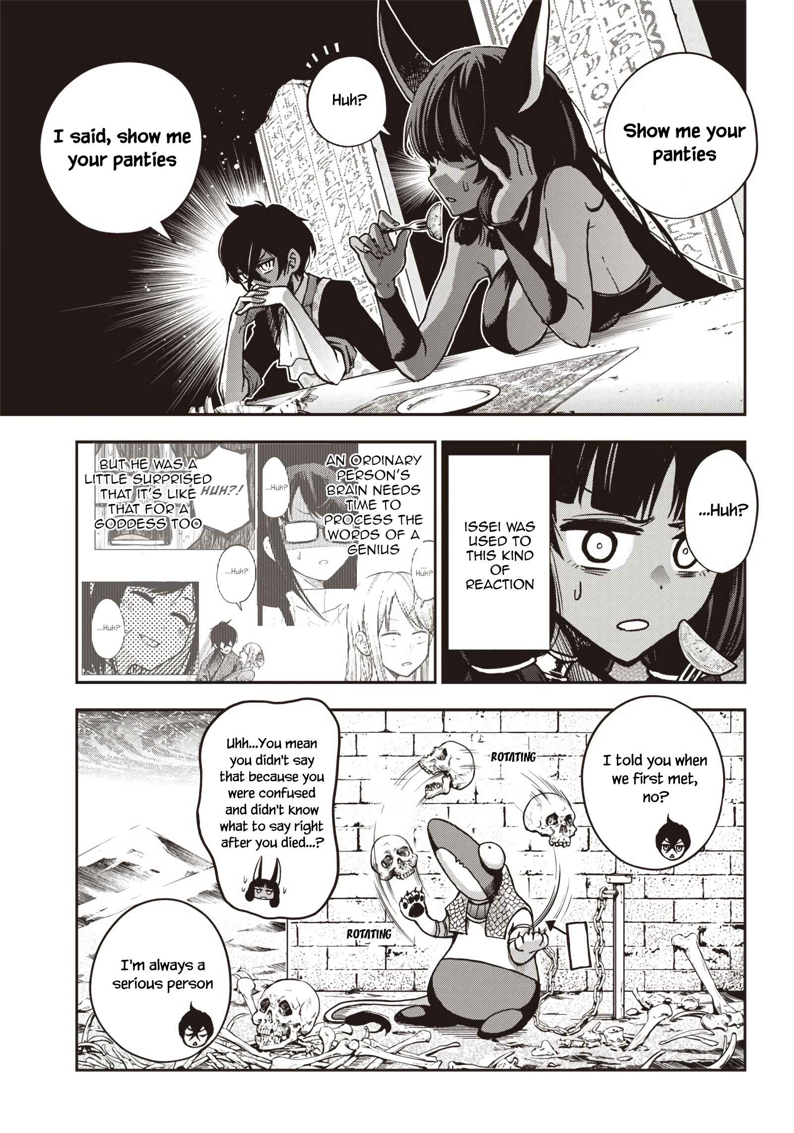 Page 14 Chapter 10 Iya na Kao Sarenagara Opantsu Misete Moraitai: Yo wa Pantsu ga Mitai zo