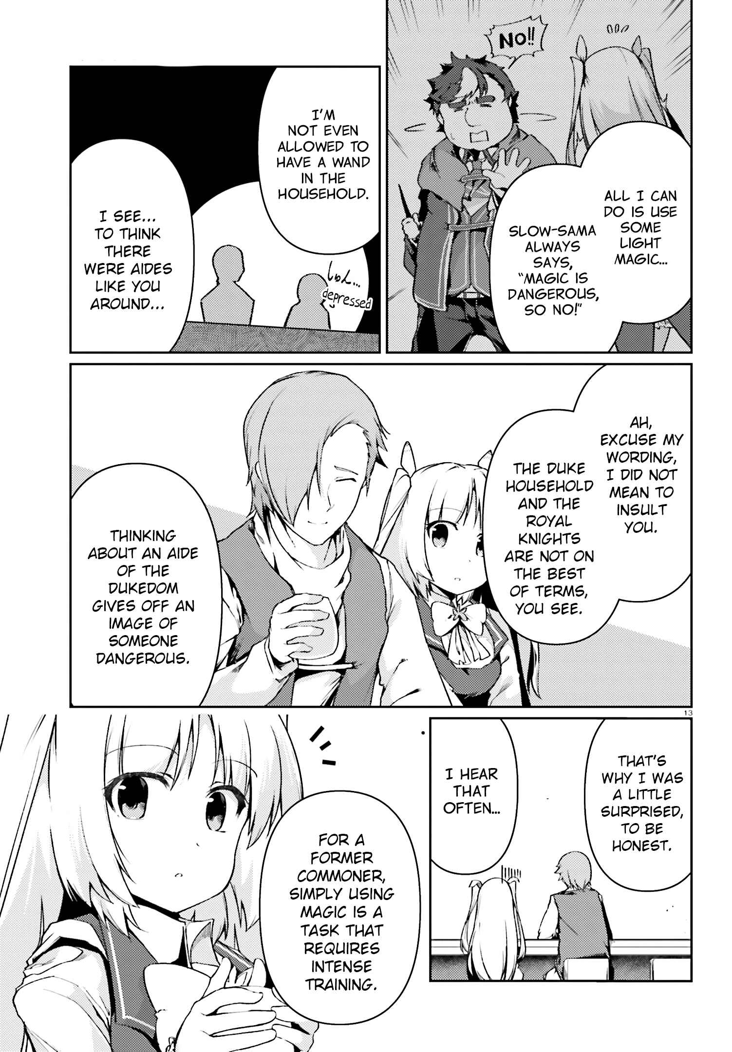 Page 13 Chapter 19 Buta Koushaku ni Tensei Shitakara, Kondo wa Kimi ni Suki to Iitai