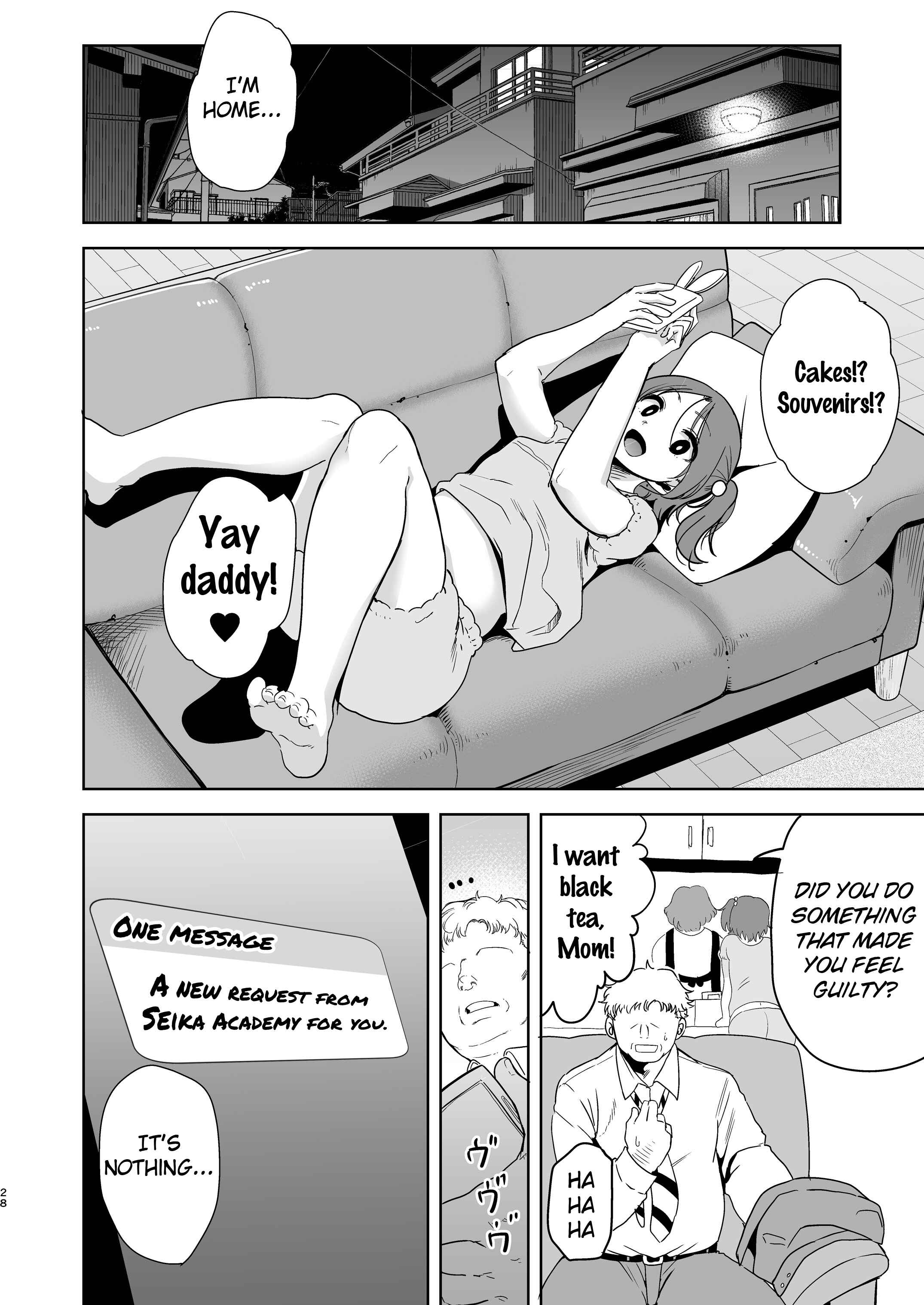 Page 27 Chapter 1 Seika Jogakuin Koutoubu Kounin Sao-ojisan