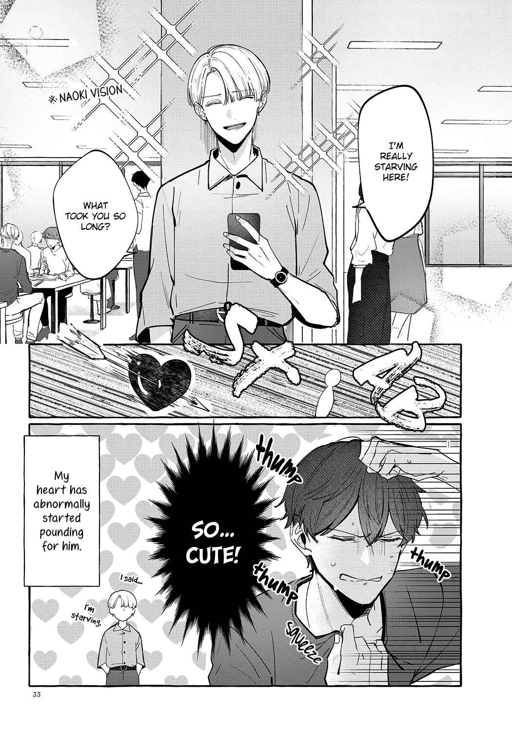 Page 4 Chapter 3 Kyou, Aitsu (♂) ni Kyun to Shite Shimaimashita...!!