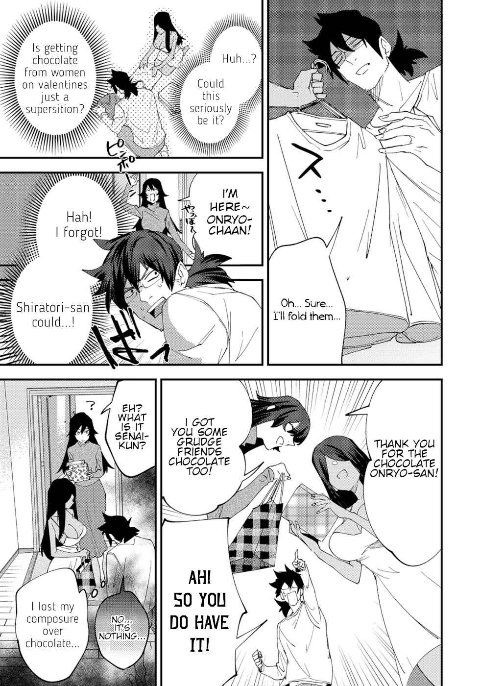 Page 3 Chapter 42 Urenai Mangaka to Sewayaki no Onryou-san