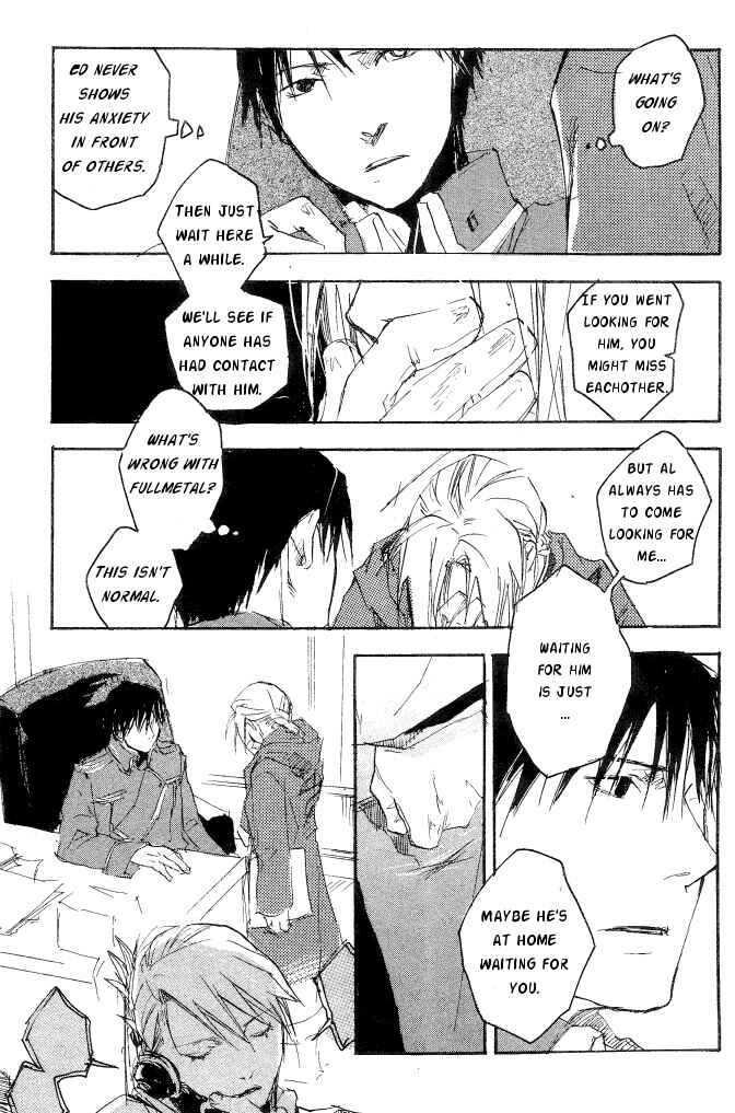 Page 13 Chapter Unknown_38a7 Fullmetal Alchemist - Love Me Tender (Doujinshi)