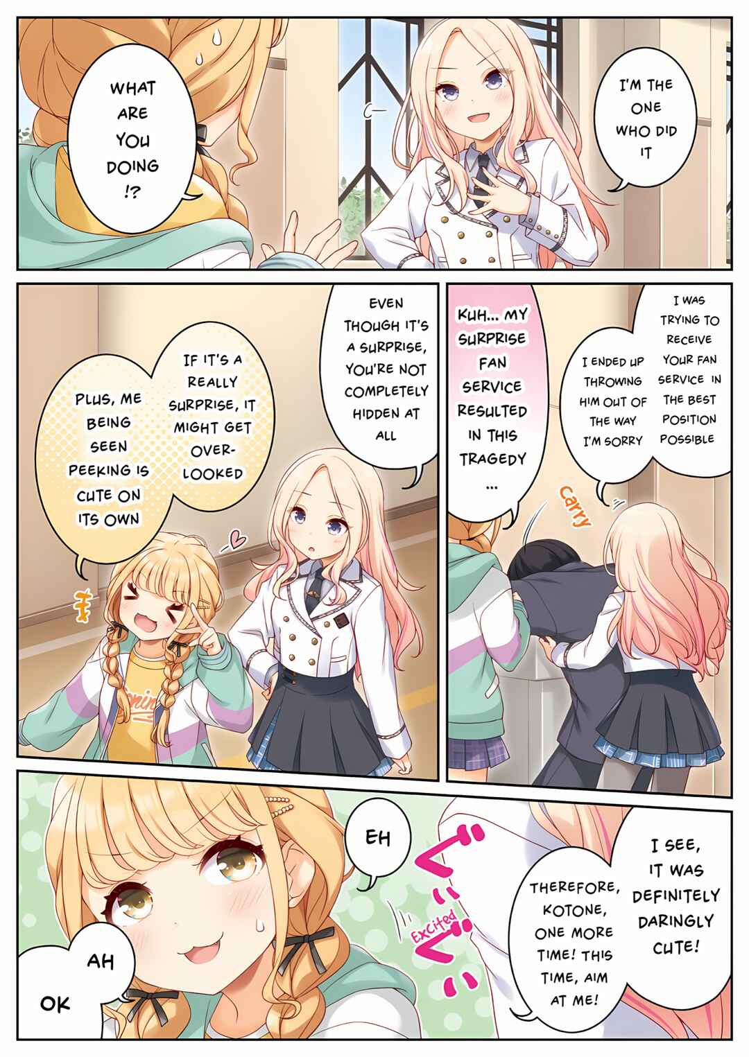 Page 3 Chapter 7 Gakuen Idolm@ster - P ga P Shitemasu (Doujinshi)
