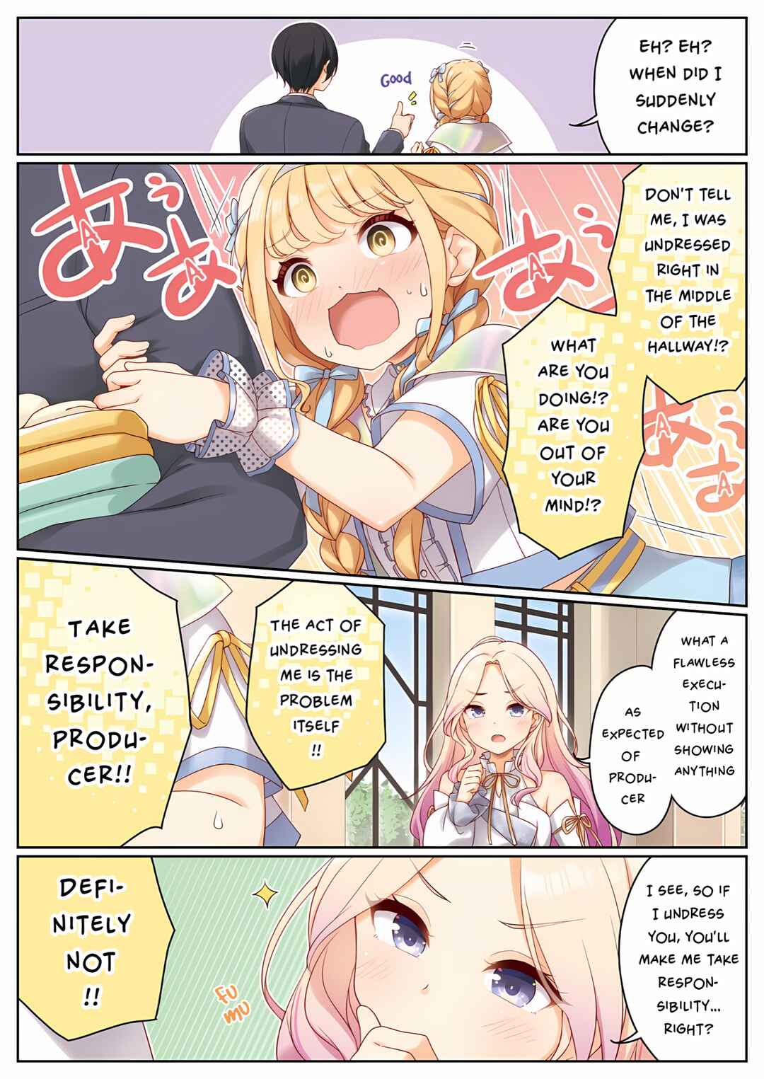 Page 5 Chapter 7 Gakuen Idolm@ster - P ga P Shitemasu (Doujinshi)