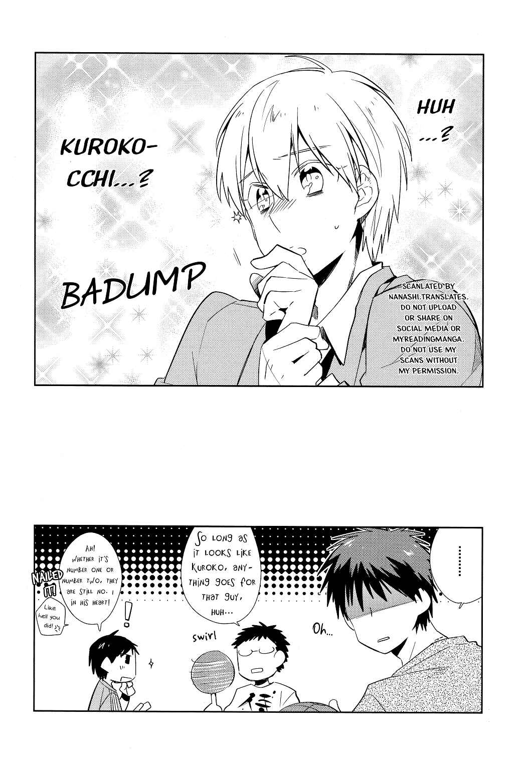 Page 10 Chapter Unknown_c240 Kuroko no Basket - Boku to Nigou no Konna Nichijou (Doujinshi)