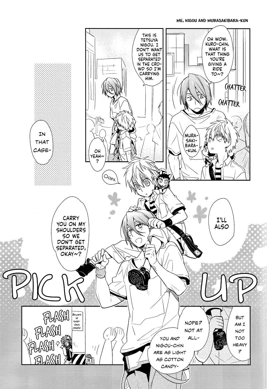 Page 21 Chapter Unknown_c240 Kuroko no Basket - Boku to Nigou no Konna Nichijou (Doujinshi)