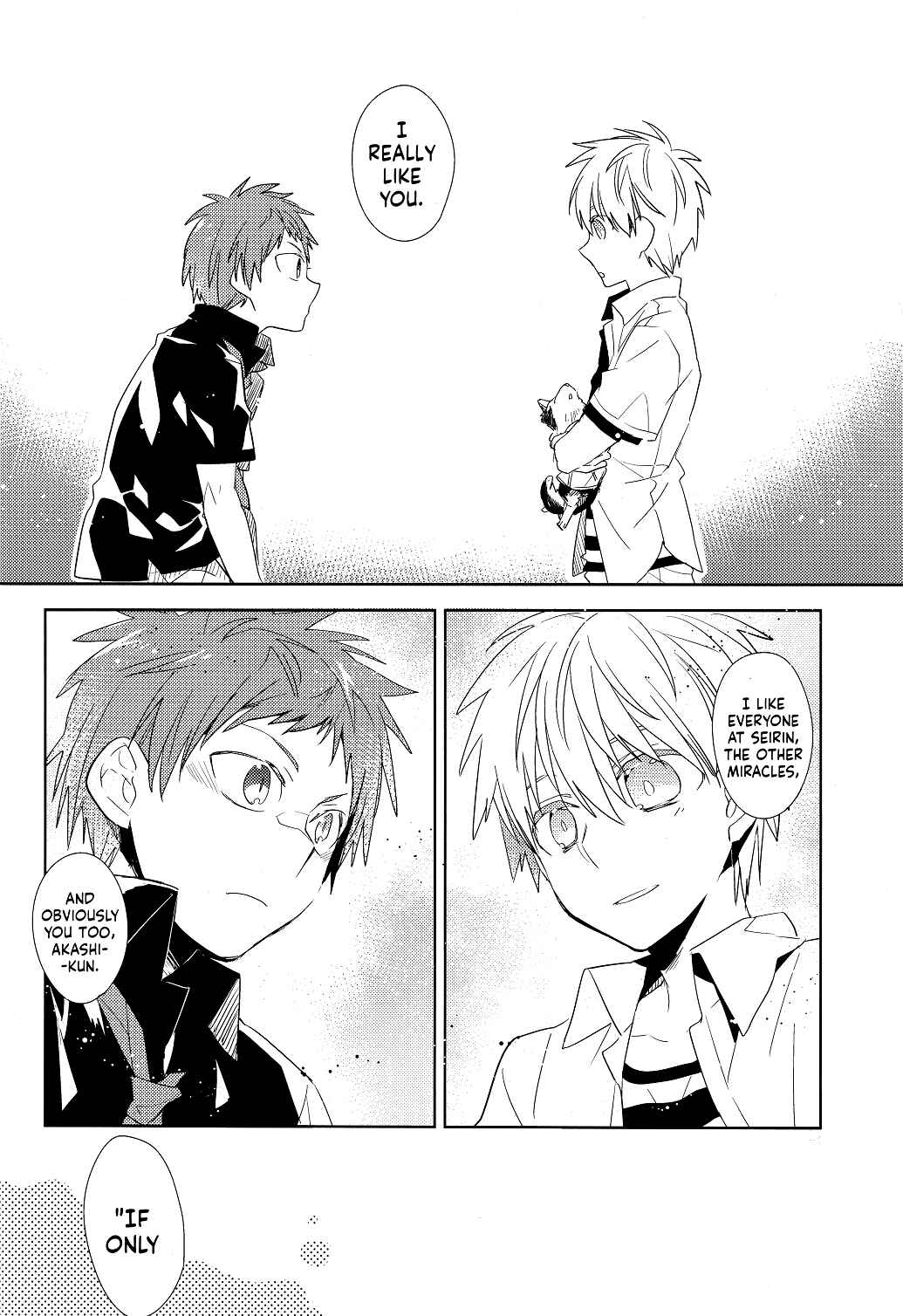 Page 24 Chapter Unknown_c240 Kuroko no Basket - Boku to Nigou no Konna Nichijou (Doujinshi)