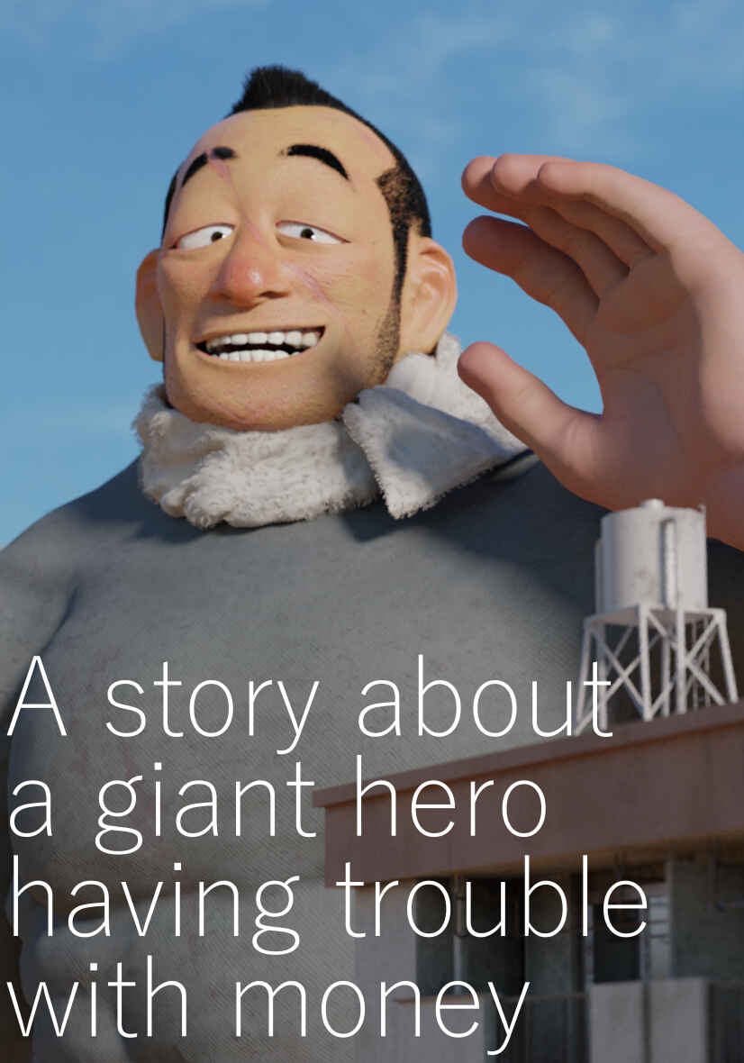 Page 1 Chapter Unknown_5dd4 A Story about a Giant Hero Having Trouble with Money