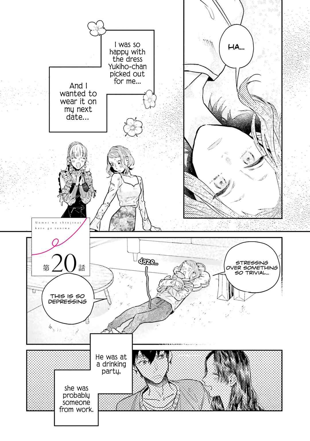 Page 1 Chapter 20 What He Who Doesnt Believe in Fate Says