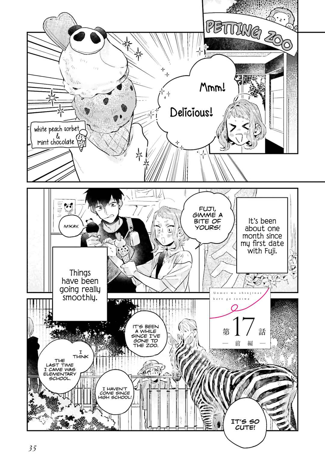 Page 1 Chapter 17.1 What He Who Doesnt Believe in Fate Says