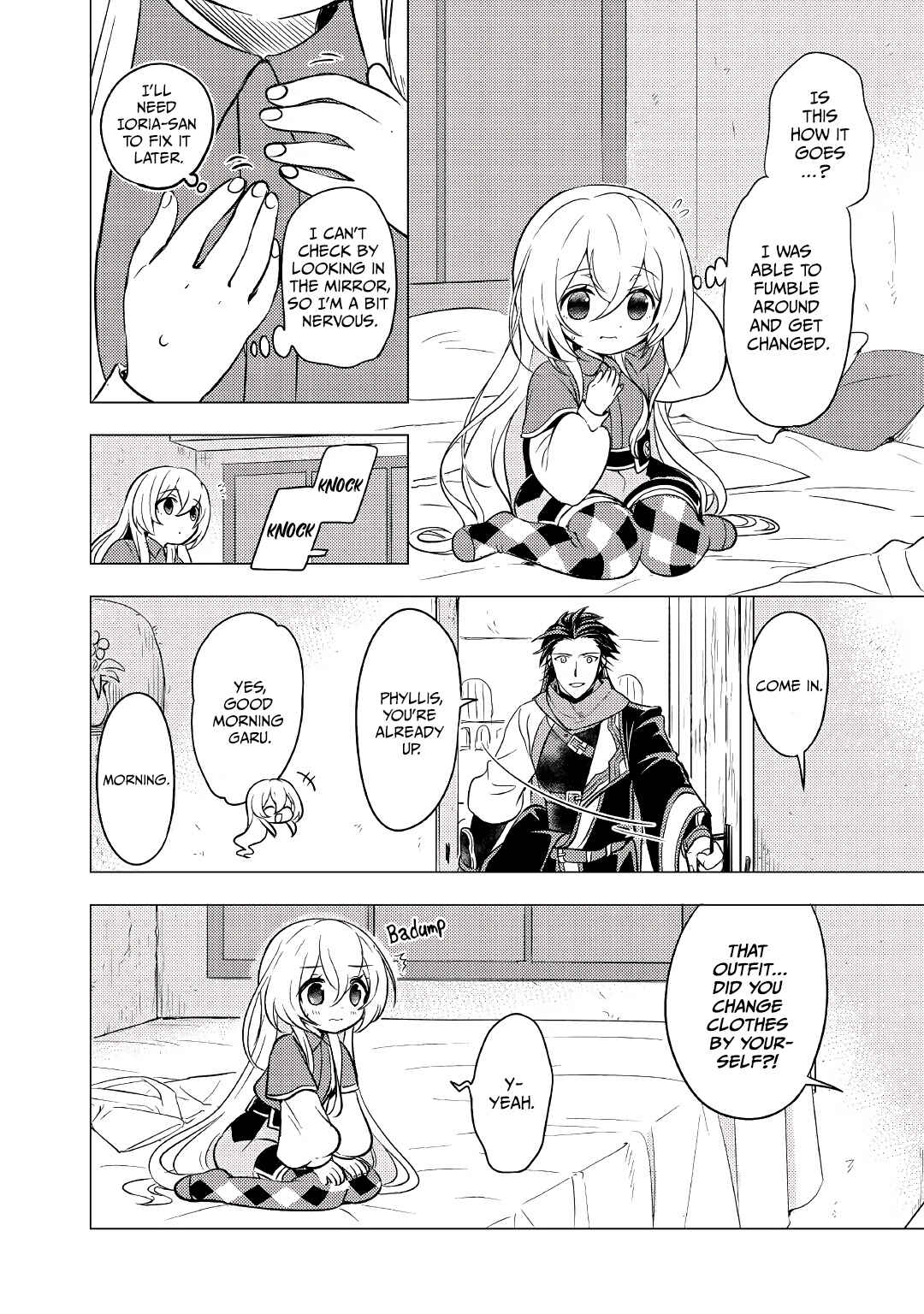 Page 3 Chapter 7 Tensei Saki wa Moumoku Youjo deshita: Zense no Kioku to Mahou o Tayori ni Ikinobimasu