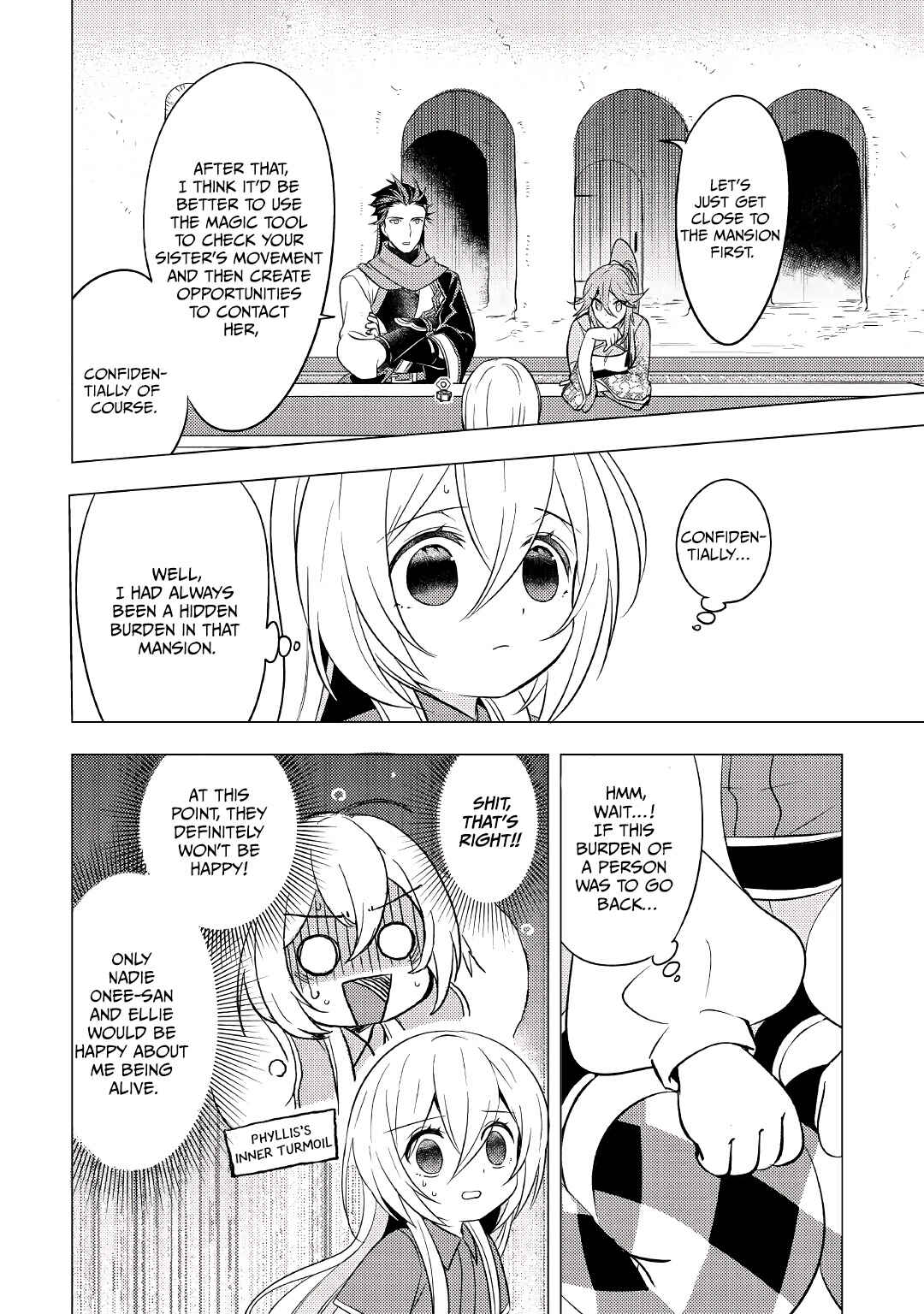 Page 9 Chapter 7 Tensei Saki wa Moumoku Youjo deshita: Zense no Kioku to Mahou o Tayori ni Ikinobimasu
