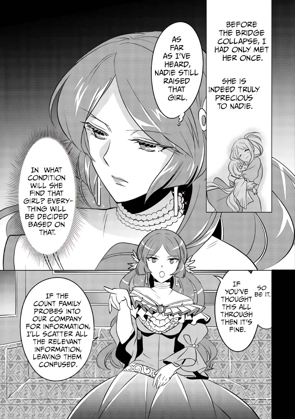 Page 18 Chapter 9 Tensei Saki wa Moumoku Youjo deshita: Zense no Kioku to Mahou o Tayori ni Ikinobimasu