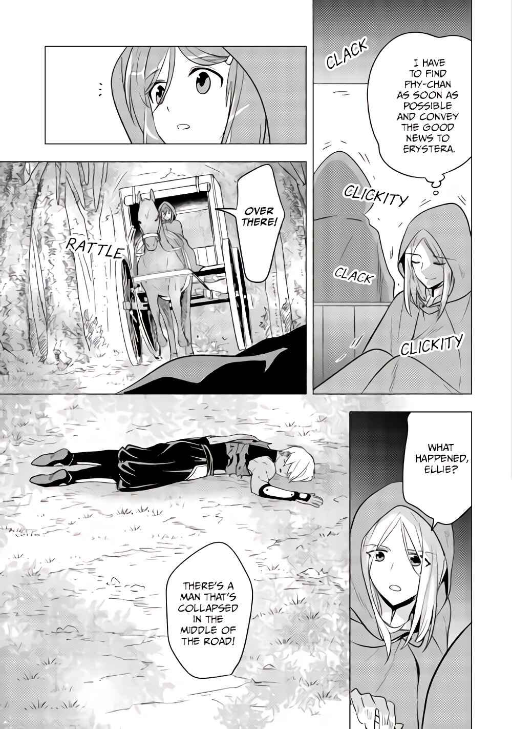 Page 20 Chapter 9 Tensei Saki wa Moumoku Youjo deshita: Zense no Kioku to Mahou o Tayori ni Ikinobimasu