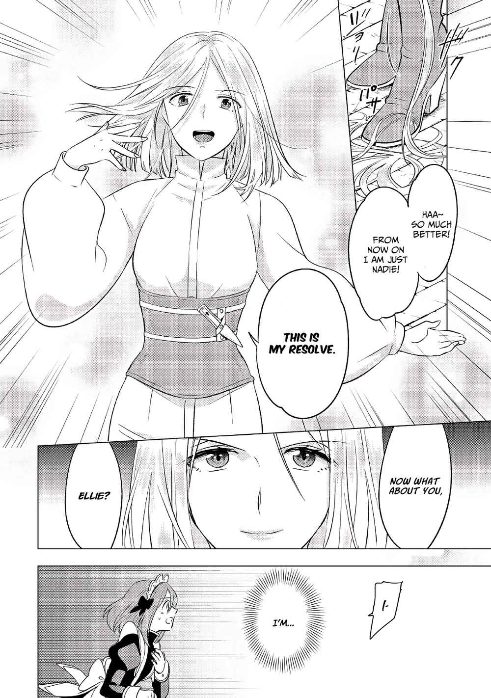 Page 21 Chapter 4 Tensei Saki wa Moumoku Youjo deshita: Zense no Kioku to Mahou o Tayori ni Ikinobimasu