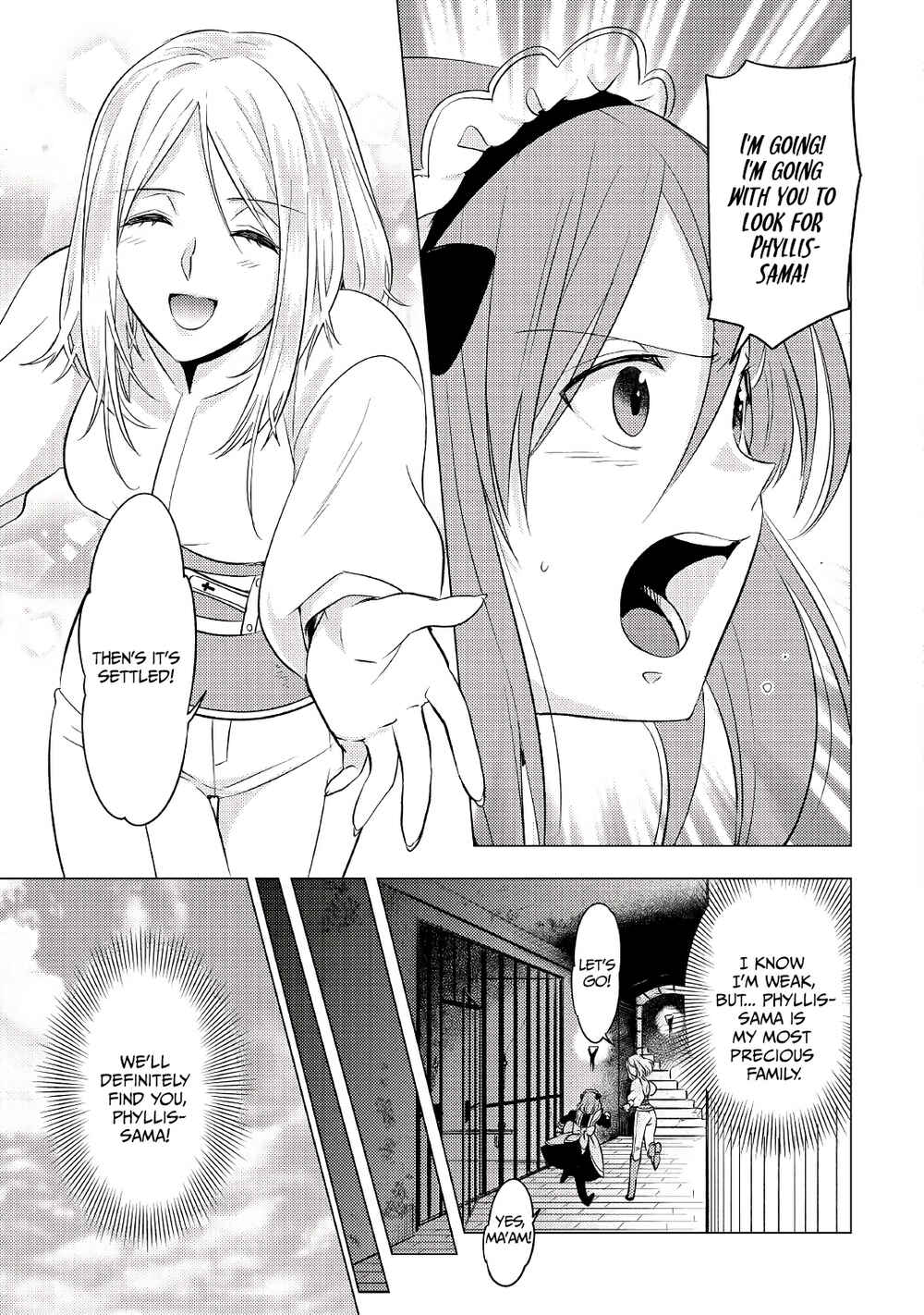 Page 22 Chapter 4 Tensei Saki wa Moumoku Youjo deshita: Zense no Kioku to Mahou o Tayori ni Ikinobimasu