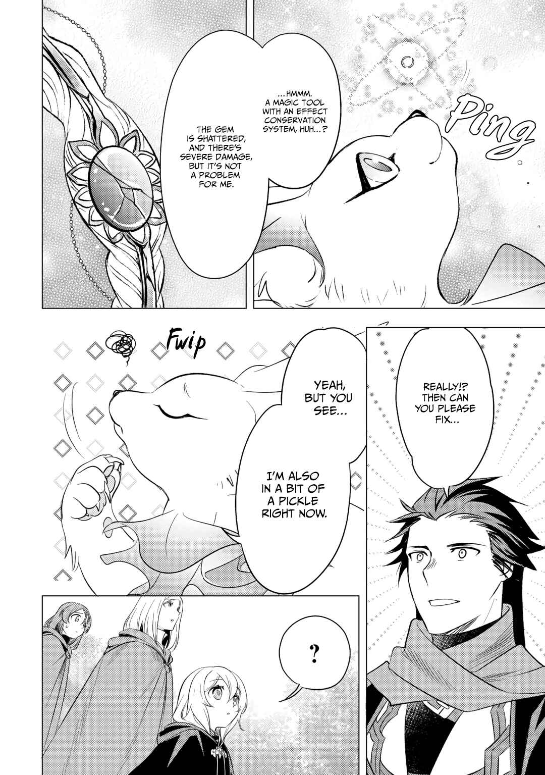 Page 21 Chapter 17 Tensei Saki wa Moumoku Youjo deshita: Zense no Kioku to Mahou o Tayori ni Ikinobimasu