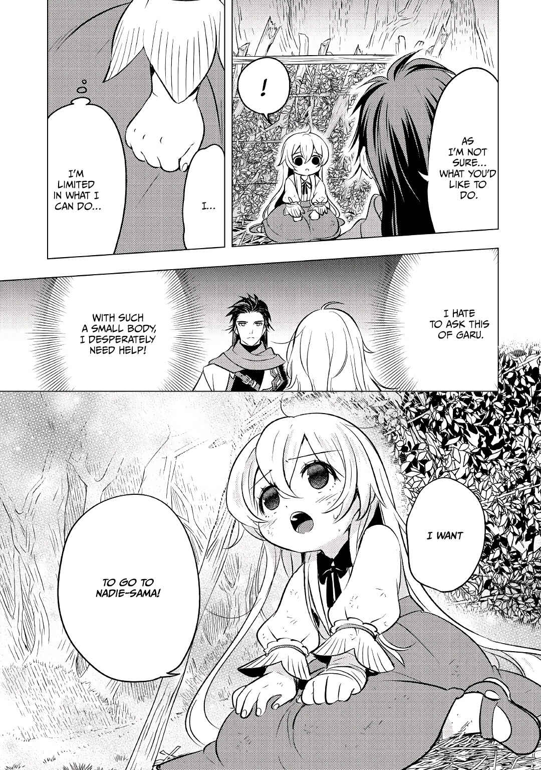 Page 8 Chapter 3 Tensei Saki wa Moumoku Youjo deshita: Zense no Kioku to Mahou o Tayori ni Ikinobimasu