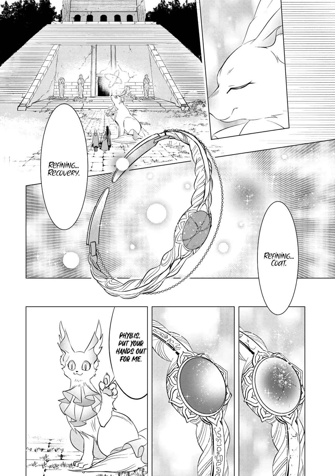 Page 14 Chapter 18 Tensei Saki wa Moumoku Youjo deshita: Zense no Kioku to Mahou o Tayori ni Ikinobimasu
