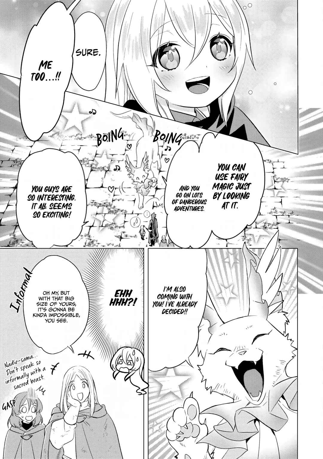 Page 27 Chapter 18 Tensei Saki wa Moumoku Youjo deshita: Zense no Kioku to Mahou o Tayori ni Ikinobimasu