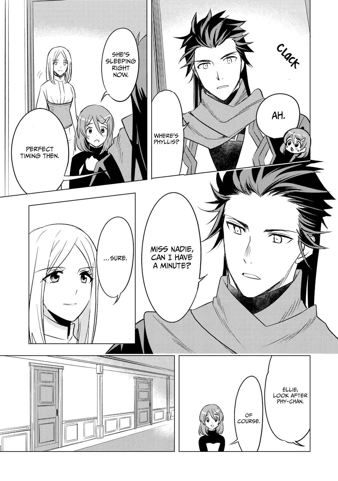 Page 14 Chapter 13 Tensei Saki wa Moumoku Youjo deshita: Zense no Kioku to Mahou o Tayori ni Ikinobimasu