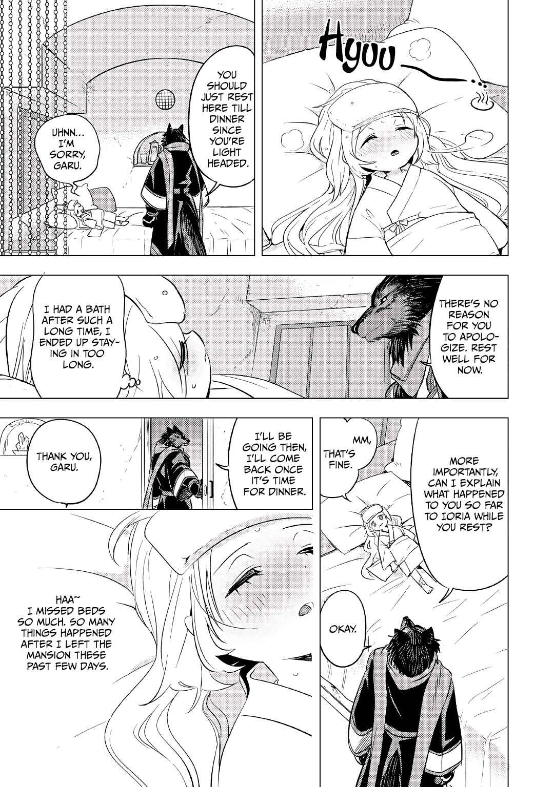 Page 14 Chapter 6 Tensei Saki wa Moumoku Youjo deshita: Zense no Kioku to Mahou o Tayori ni Ikinobimasu