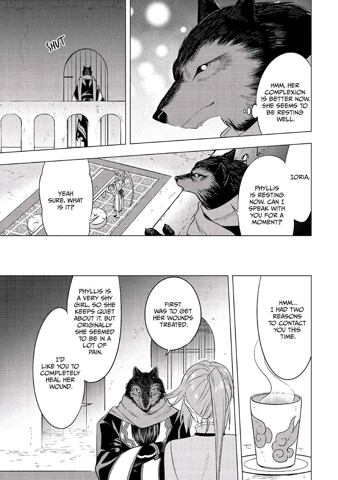 Page 28 Chapter 6 Tensei Saki wa Moumoku Youjo deshita: Zense no Kioku to Mahou o Tayori ni Ikinobimasu