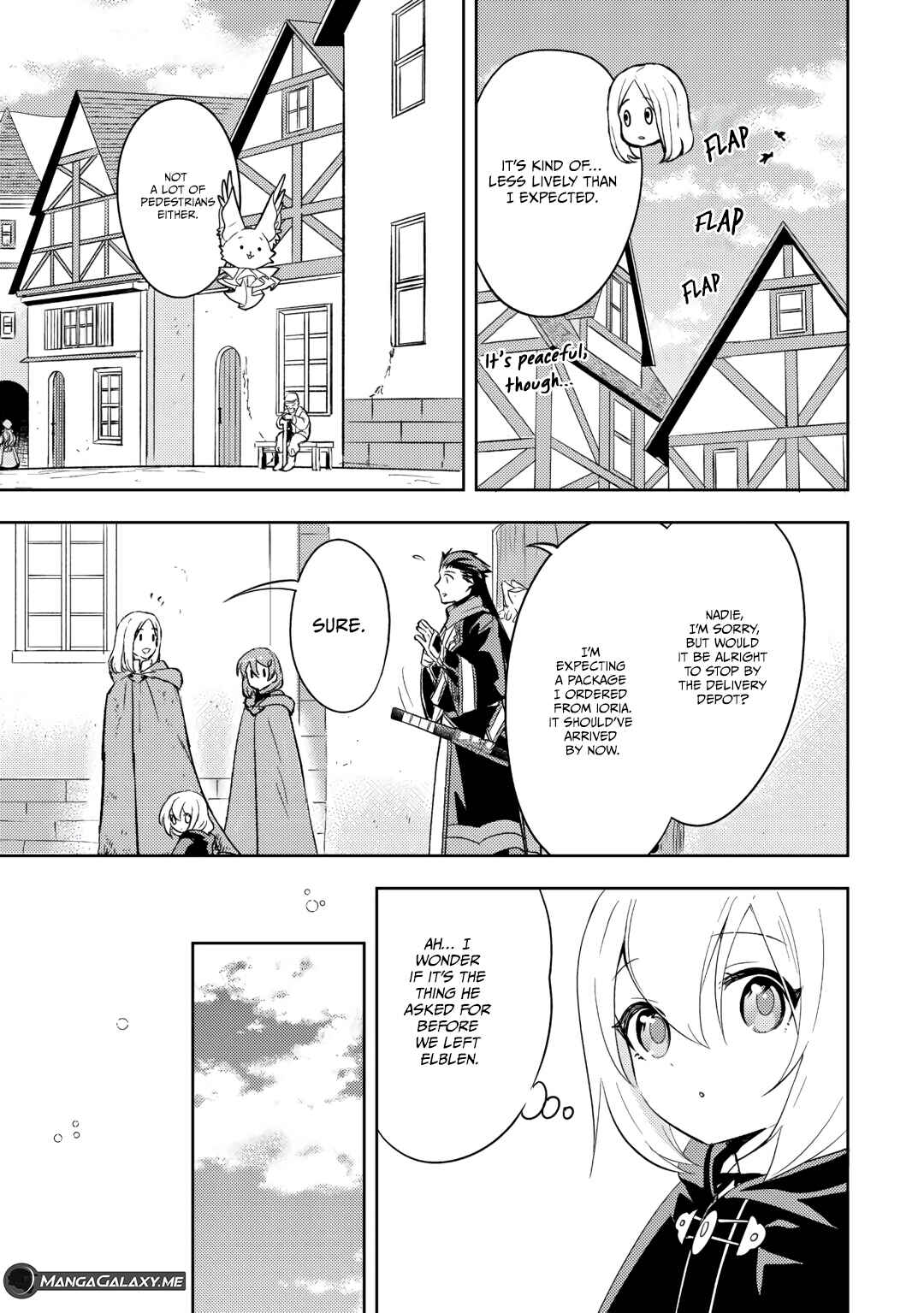 Page 4 Chapter 19 Tensei Saki wa Moumoku Youjo deshita: Zense no Kioku to Mahou o Tayori ni Ikinobimasu