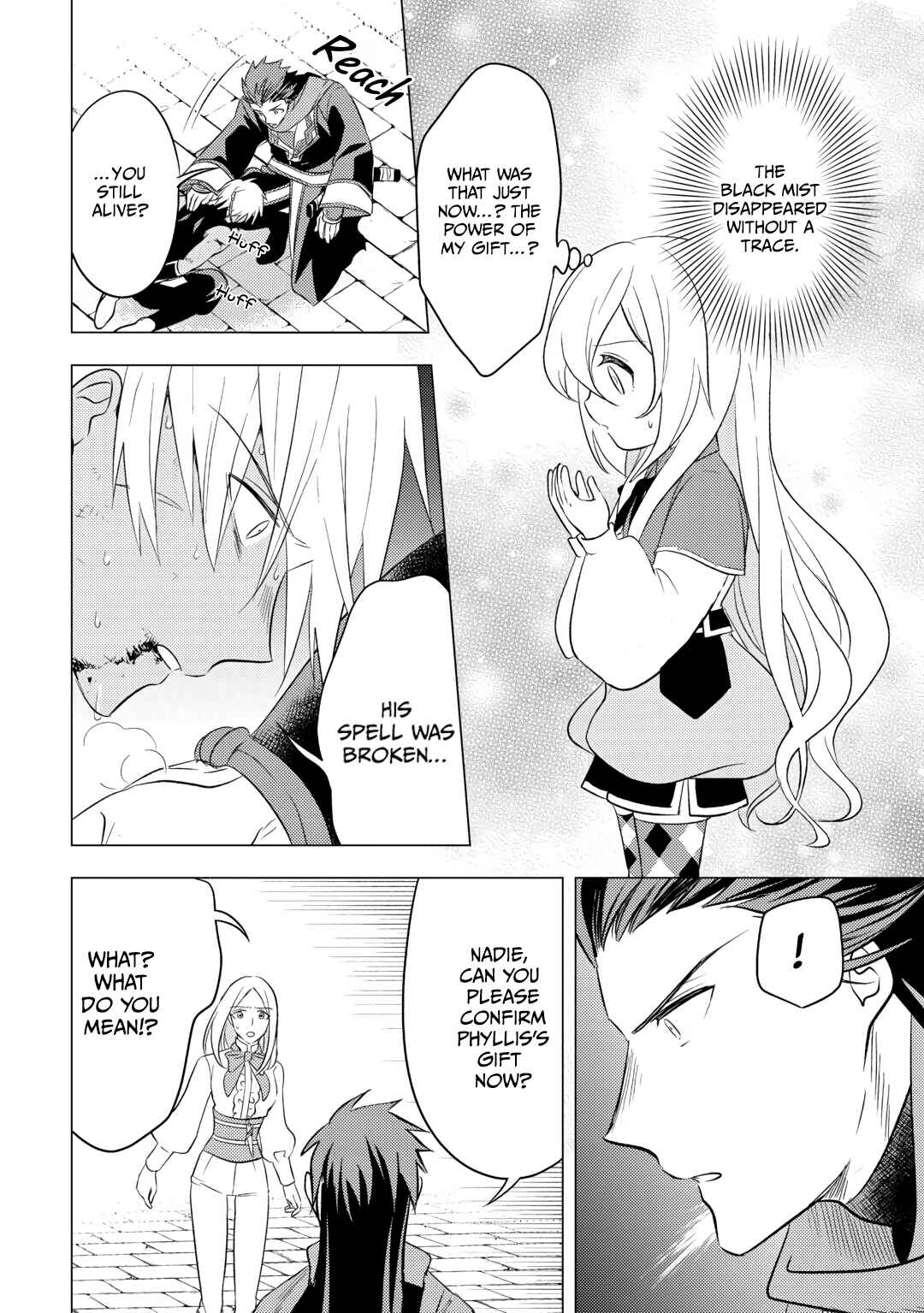 Page 11 Chapter 15 Tensei Saki wa Moumoku Youjo deshita: Zense no Kioku to Mahou o Tayori ni Ikinobimasu