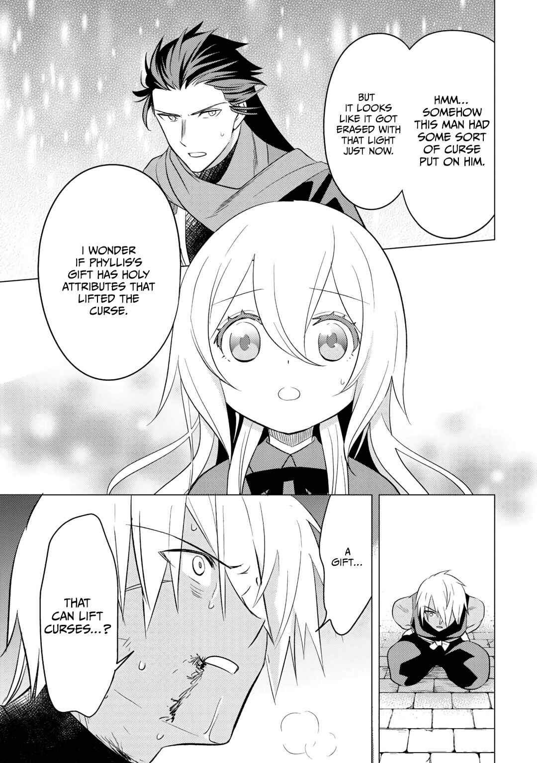 Page 12 Chapter 15 Tensei Saki wa Moumoku Youjo deshita: Zense no Kioku to Mahou o Tayori ni Ikinobimasu